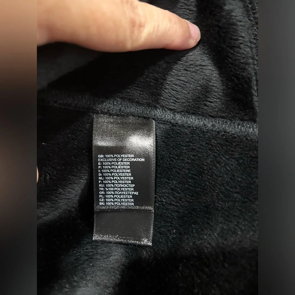 The North Face Women’s S Small Soft Shell Windwall Jacket NWOT Black Lined - Picture 5 of 8